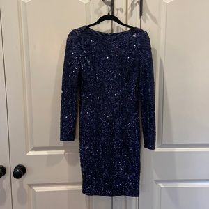 Sequins cocktail dress